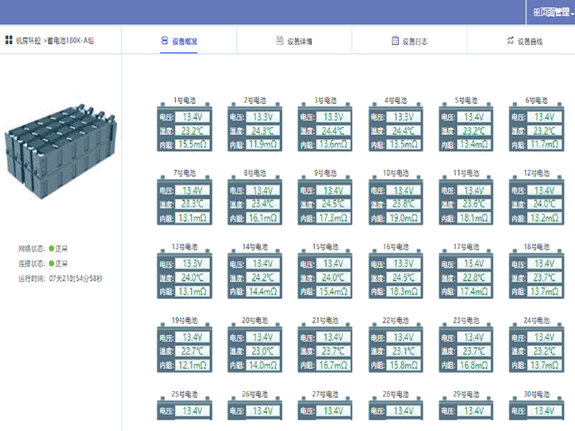 蓄电池在线监测系统